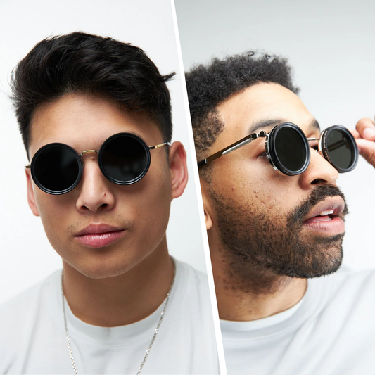 Verstellbare polarisierte Brille